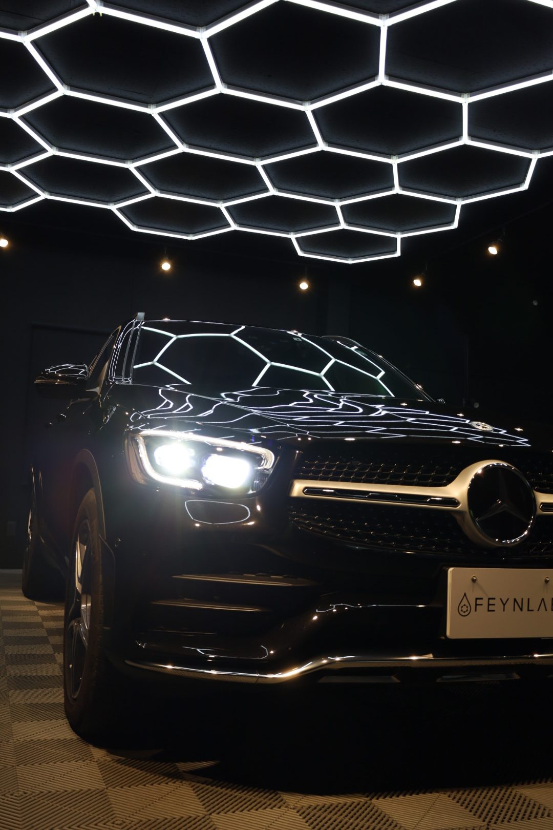 Mercedes-Benz GLC/paint protection film　paint protection film　PPF　FEYNLAB WHEEL AND CALIPER